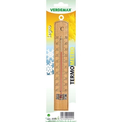 VMX4442 - Termometro classico legno faggio mm 220x