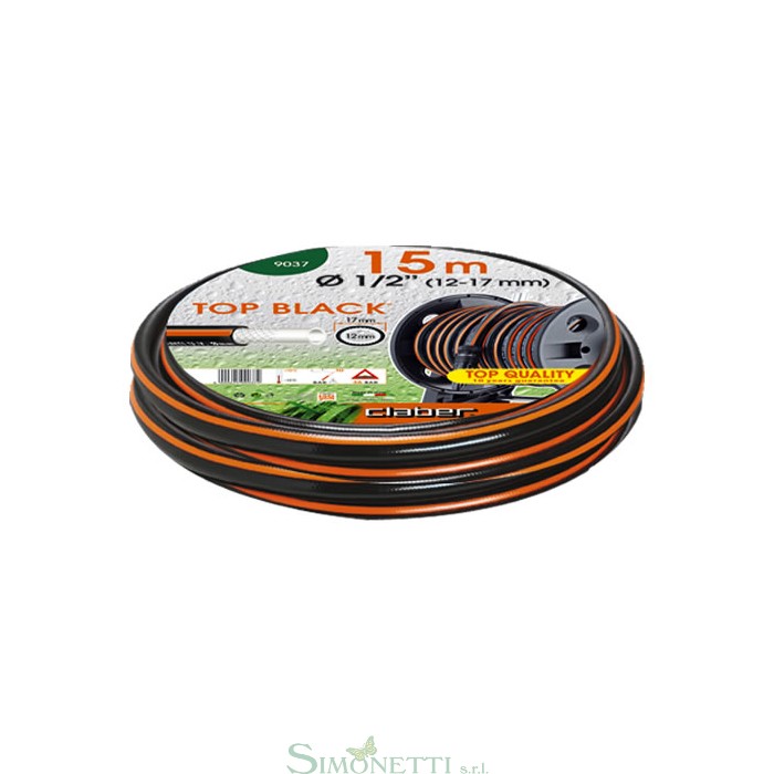 CLA9043 - TUBO Top Black - mm. 14/19 - m.50