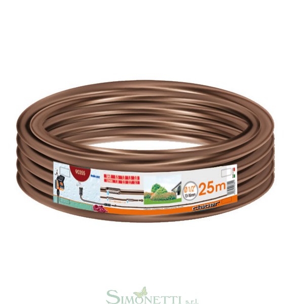 TUBO GOCCIOLANTE 1/2 M.25 BROWN