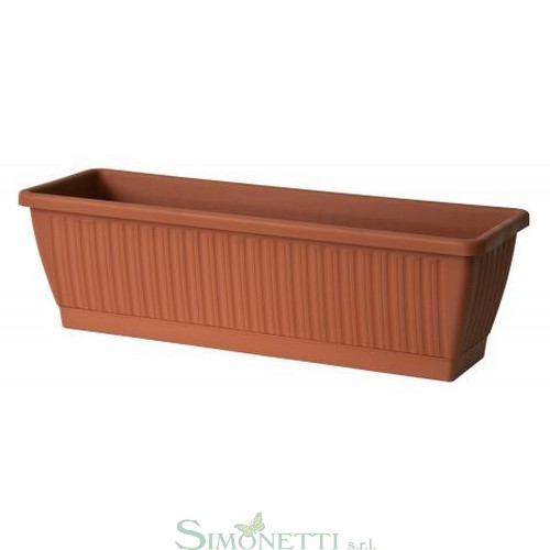 CASSETTA DUNE CM. 80 CON S/C TERRACOTTA