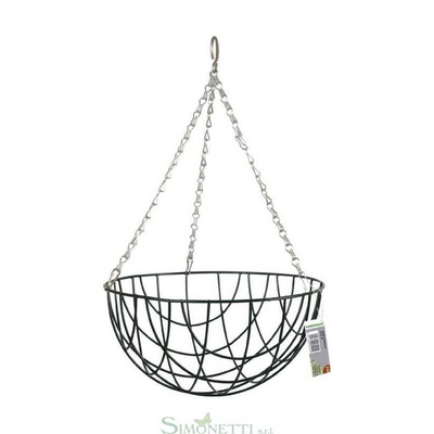 Basket intrecciato ø cm 30 nero