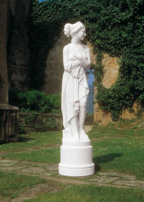 PIEDISTALLO PER STATUA BIANCO