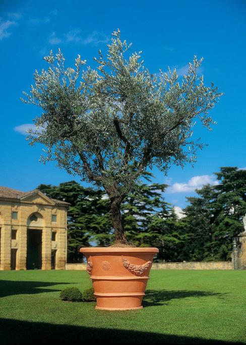 VASO ORNATO CM.102 BIANCO C2