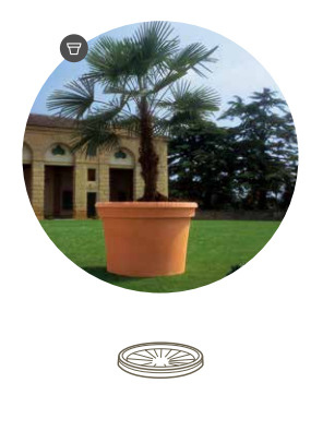 S/VASO CILINDRO CM.90 T.SIENA