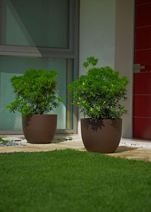 VASO ETRIA CM.44 C/DOPPIA PARETE RUGGINE