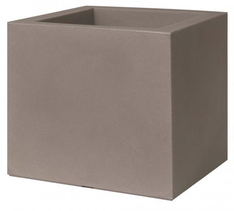 VASO KUBE CM.30 CON RUOTE CEMENTO