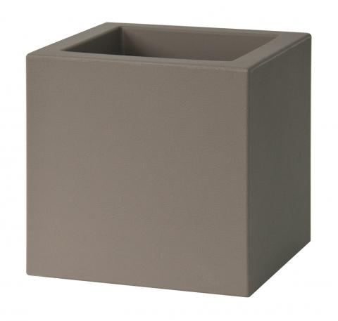 MINI KUBE POT CM.18 TORTORA