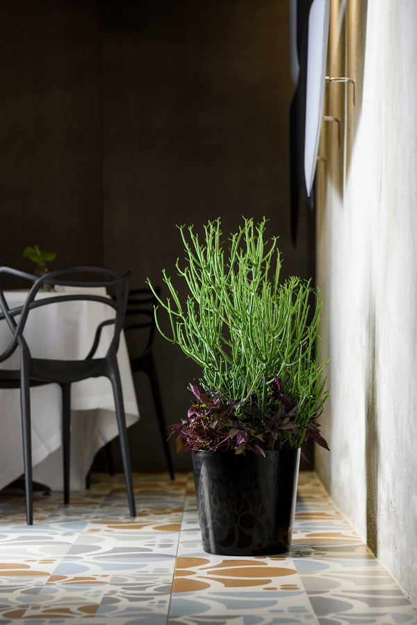 COPRIVASO MEY CM.30 CON RUOTE NERO