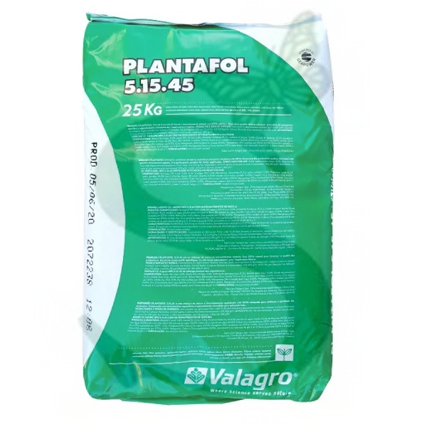 PLANTAFOL 5-15-45 x 25 kg.