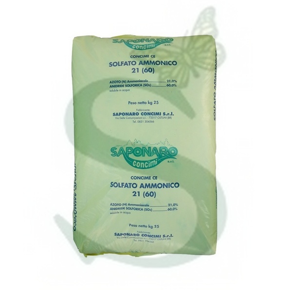 SOLFATO AMMONICO 21% SCURO x 25 Kg.