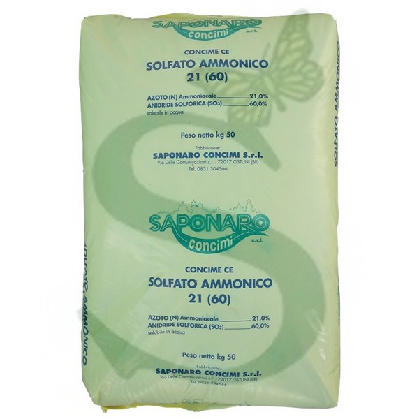 SOLFATO AMMONICO 21% SCURO x 50 Kg.