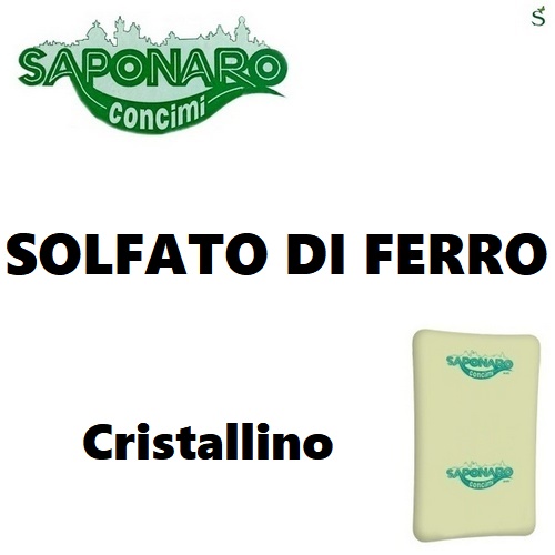 SOLFATO DI FERRO CRISTALLINO x 25 Kg.