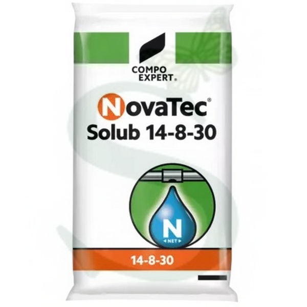 NOVATEC SOLUB 14-8-30 x 25 kg.