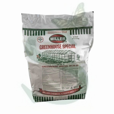 GREENHOUSE SP. 20-20-20 x 25 lbs.