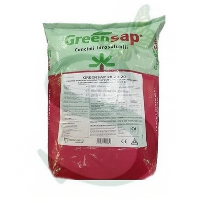 GREENSAP 20-20-20 x 10 kg.