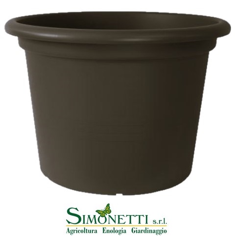 VASO CILINDRO CM. 90 ANTRACITE