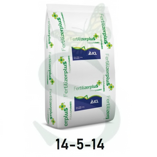 NPK PLUS 14-5-14 x 25 kg.