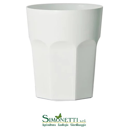 VASO CHUPITO CM. 16 BIANCO