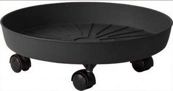 SOTTOVASO CON RUOTE CM.39 ANTRACITE