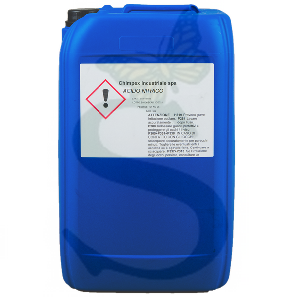 CHIAN90025 - ACIDO NITRICO TANICHE x 25 kg.