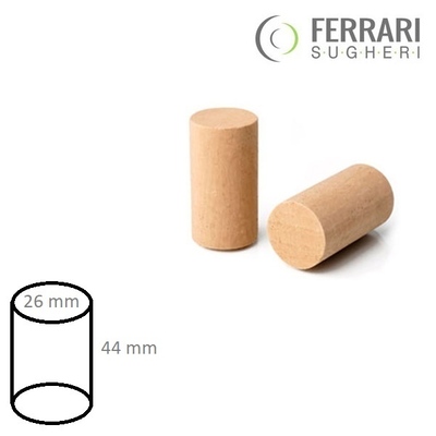 TAPPO NATURALE 1^ SCELTA 26x44 1000 pz.