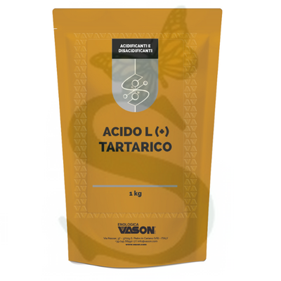 ACIDO L-TARTARICO x 1 kg.